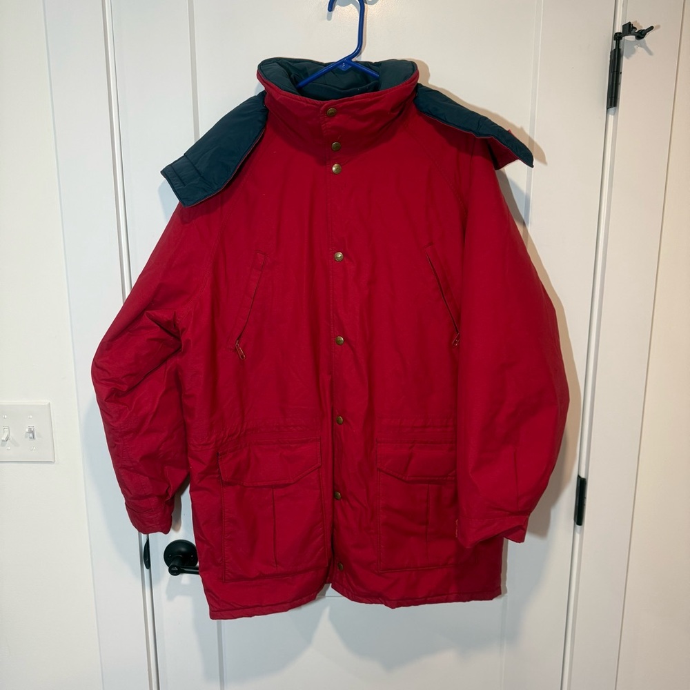Vintage LL Bean Goretex Maine Wardens Parka. Made in USA size Large. Waterproof